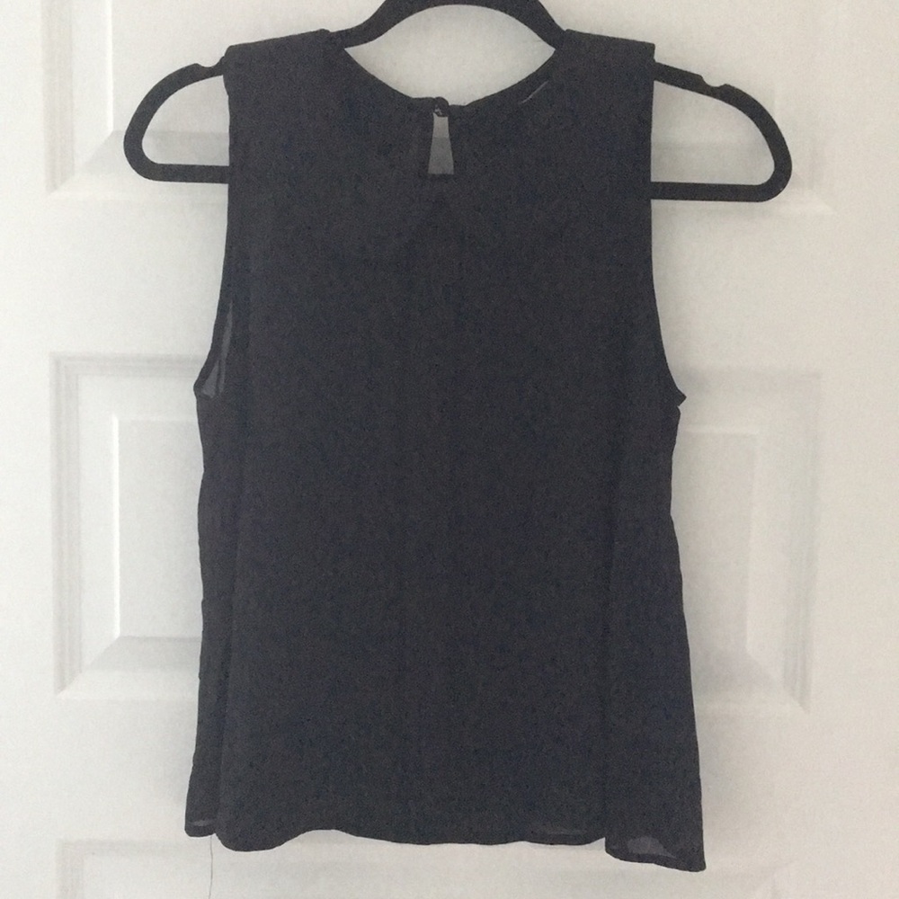 Black Sheer Blouse